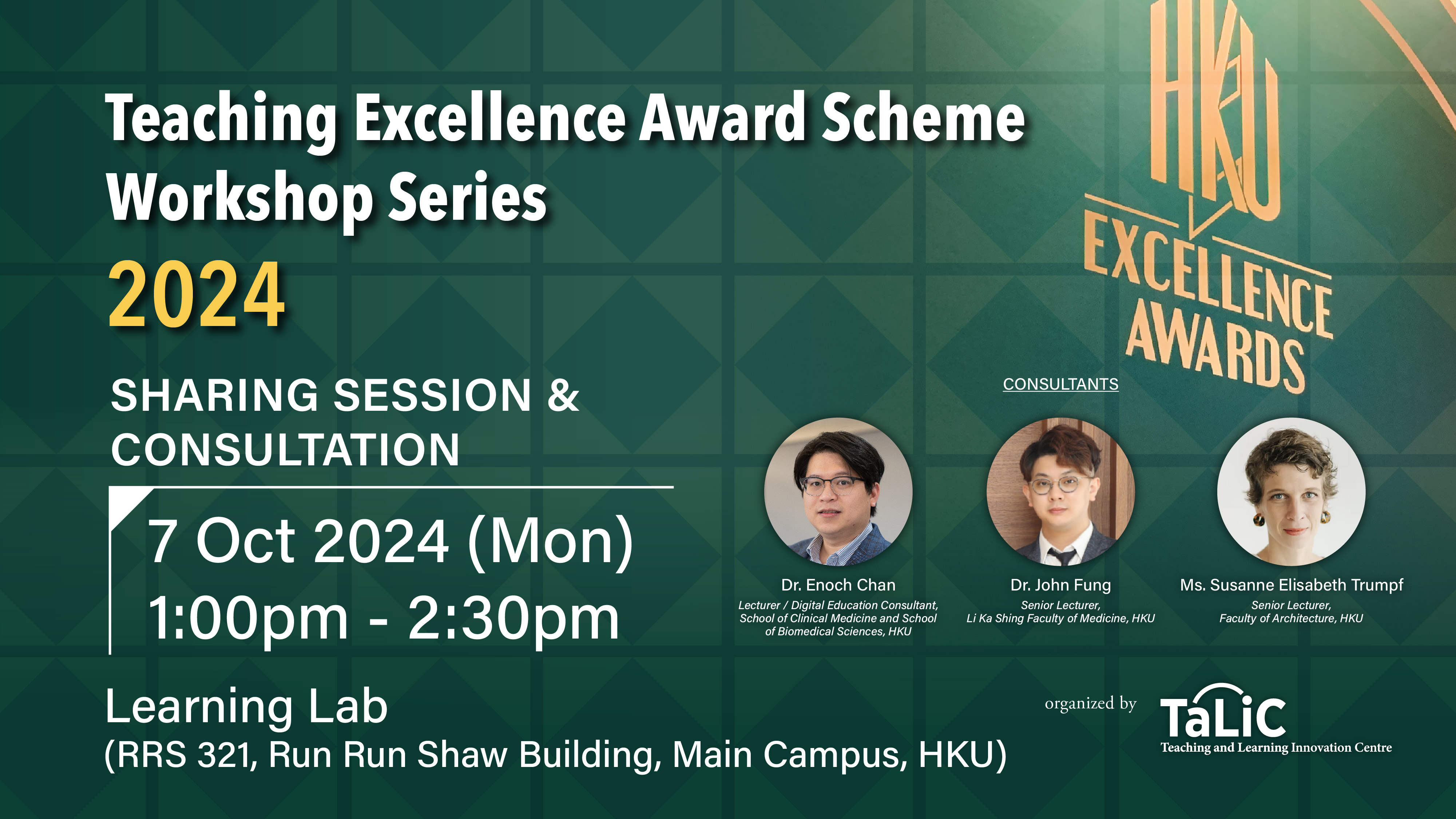 Teaching Excellence Award Scheme Sharing Session and Consultation