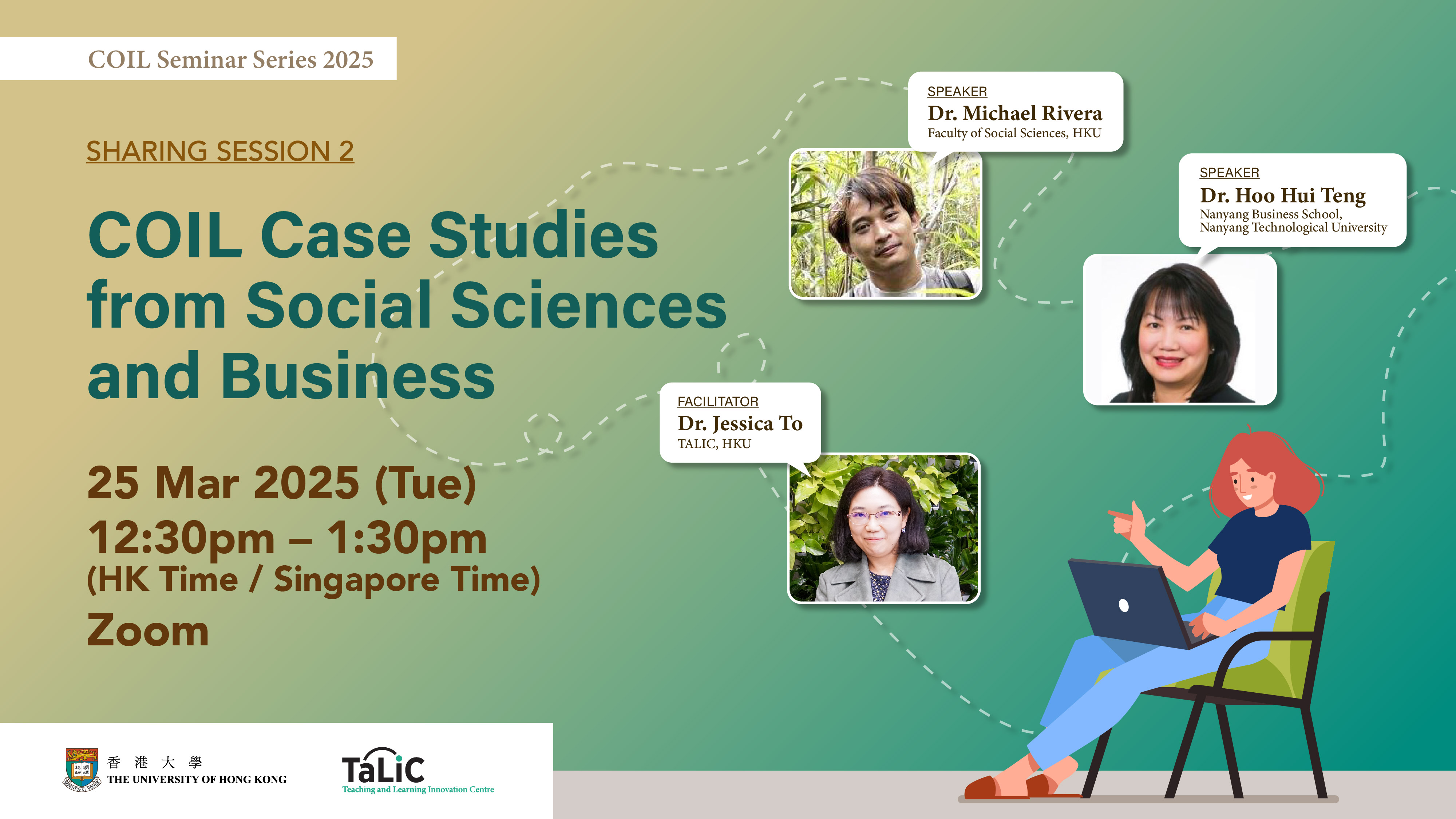 Sharing Session 2 - COIL Case Studies from Social Sciences and Business