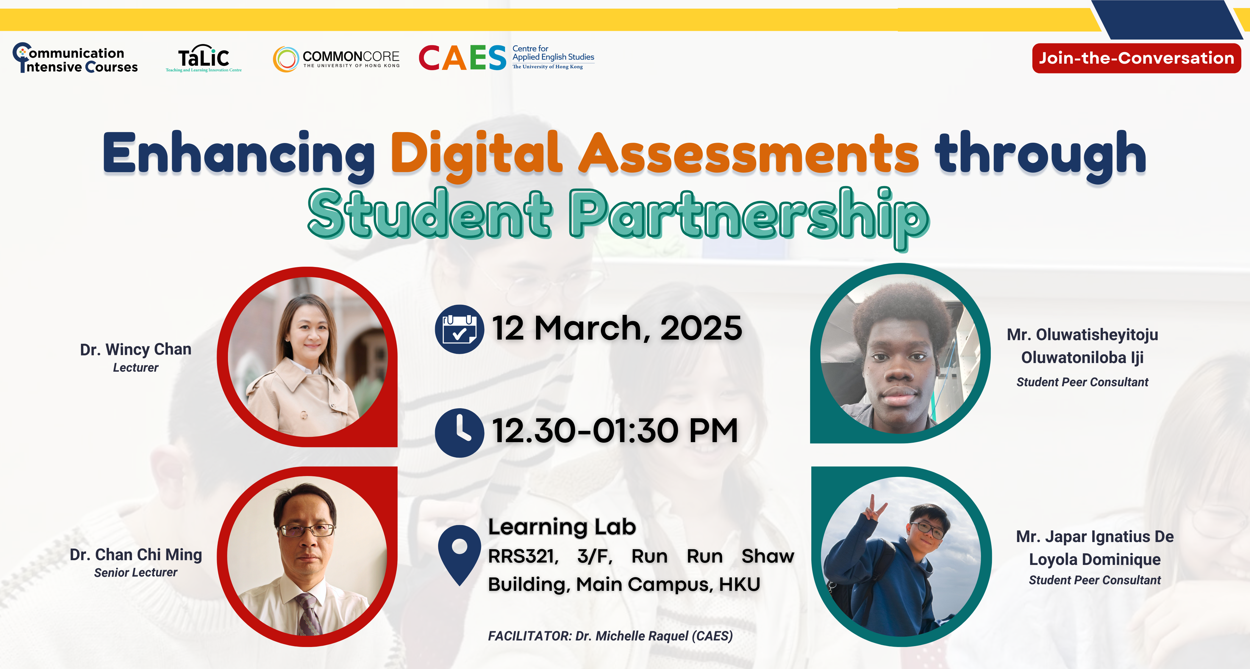 Join-the-Conversation: Enhancing Digital Assessments through Student Partnership